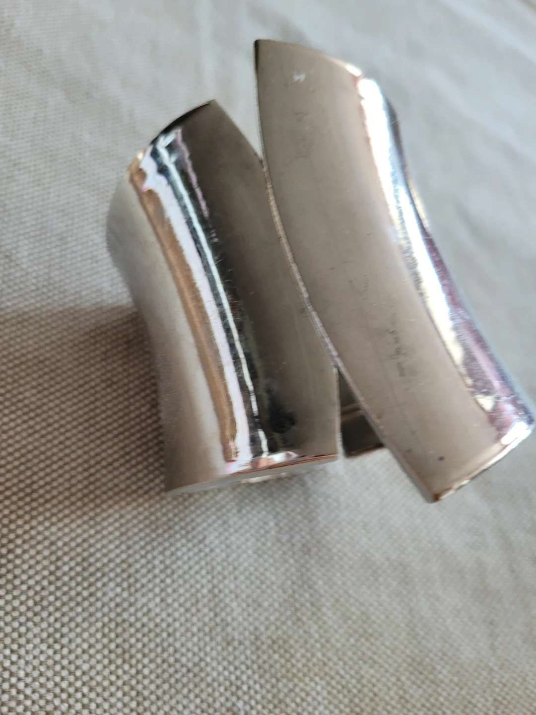 Silver Statement Cuff Bracelet - photo 2