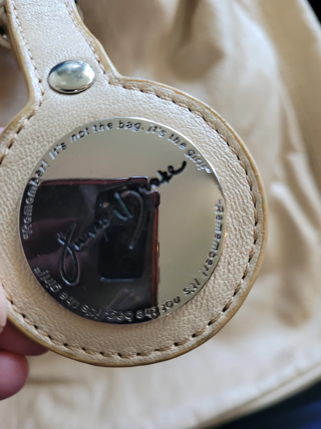 Tan Leather Luna Bag - photo 4