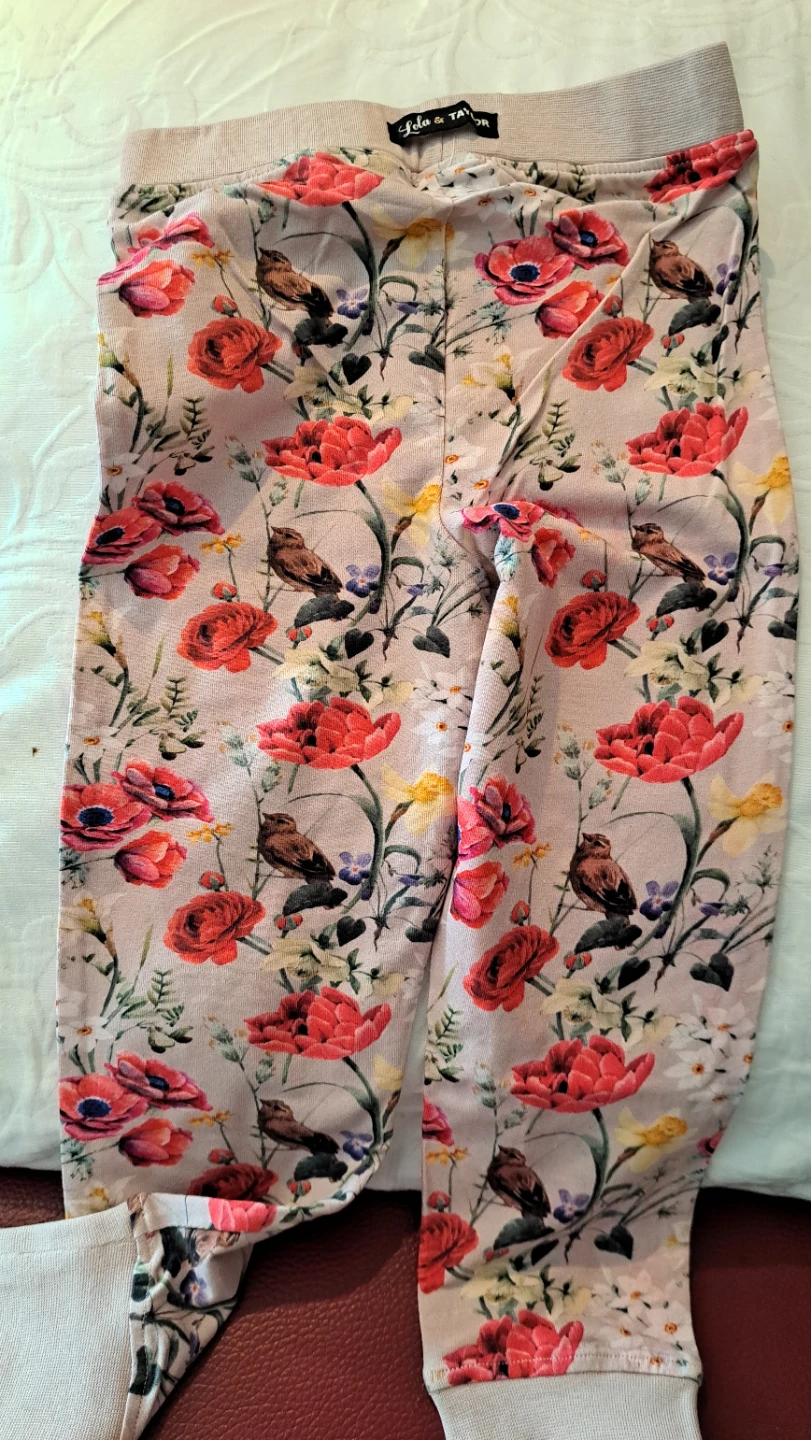 Lola & Taylor Pajamas Floral Print Size 3Y - photo 3
