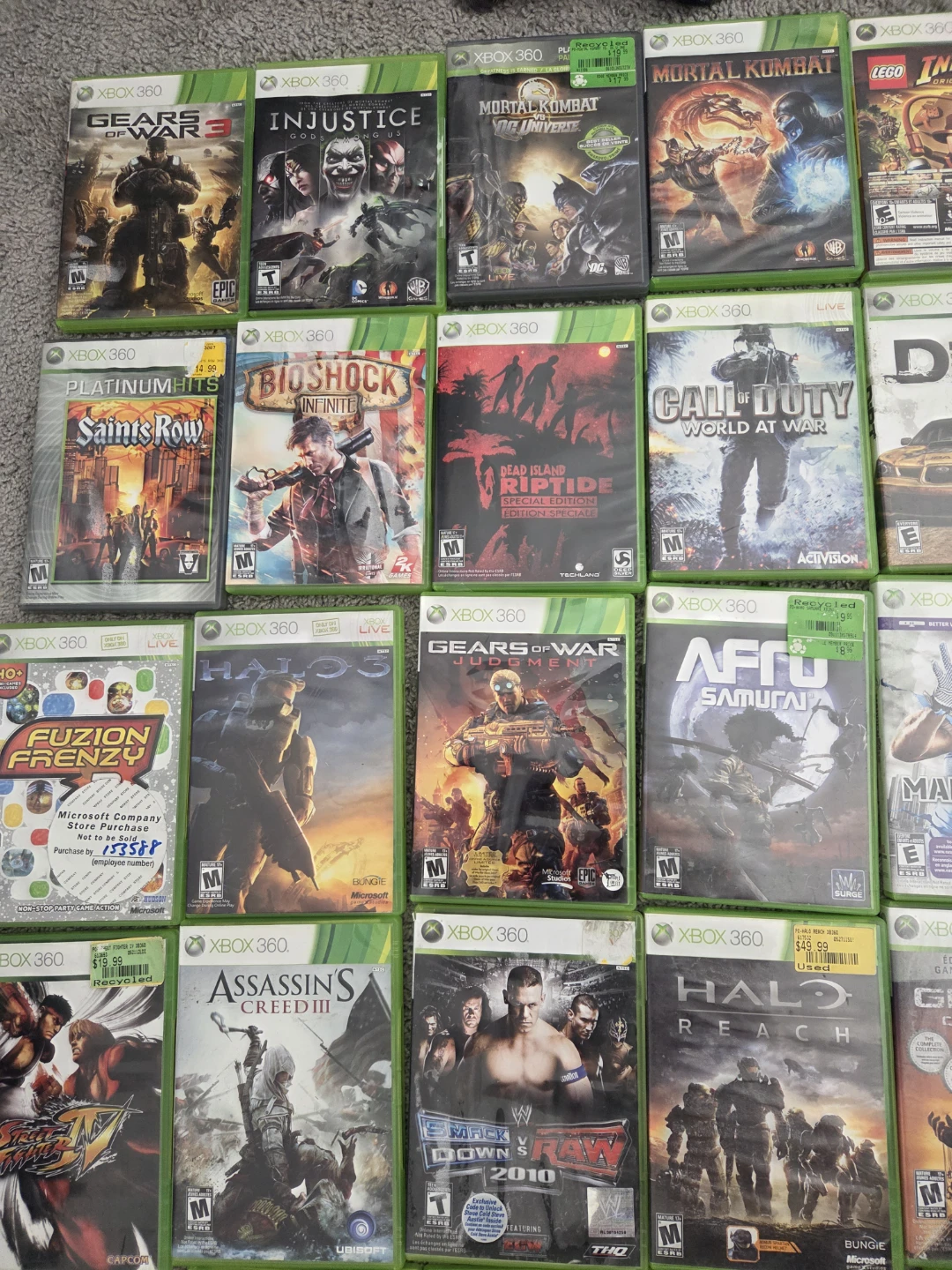 Xbox 360 Game Collection - Various Titles