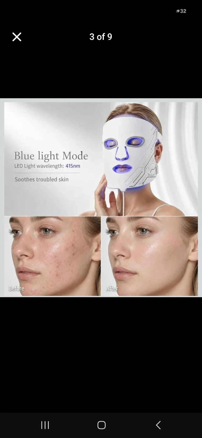 SunLuxy LED Light Therapy Mask - photo 3