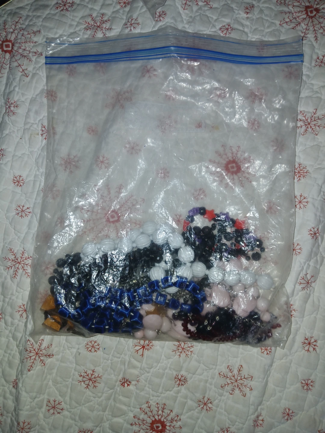 Mixed jewelry bag