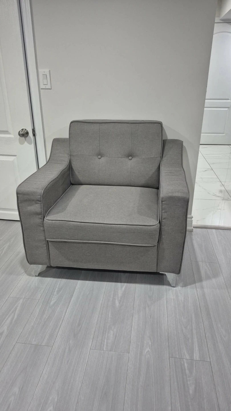 Grey sofa set (2+1 seater)