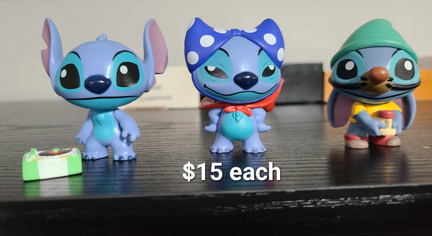 Stitch and Gandalf Mini Figures