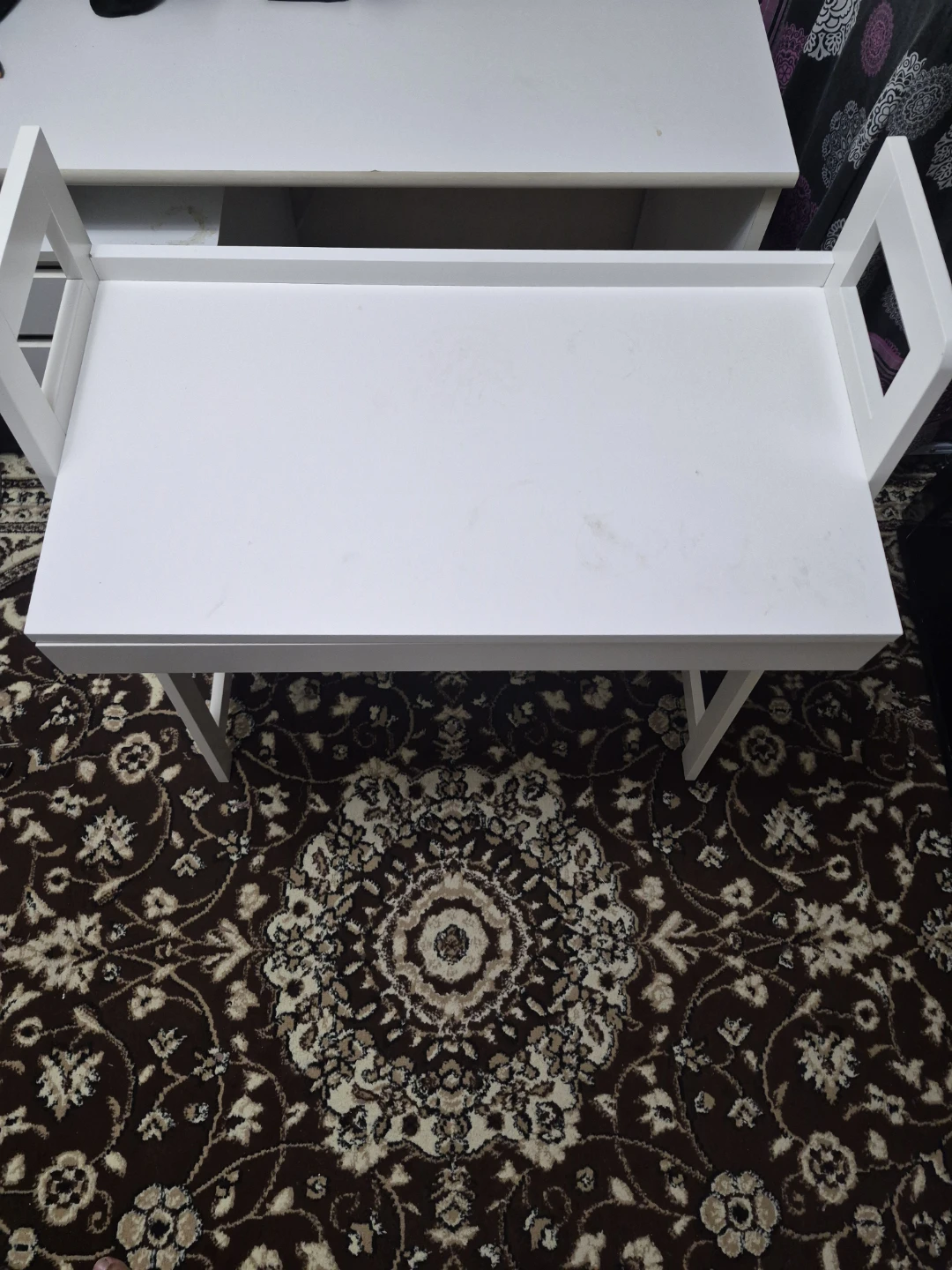 White Study Table
