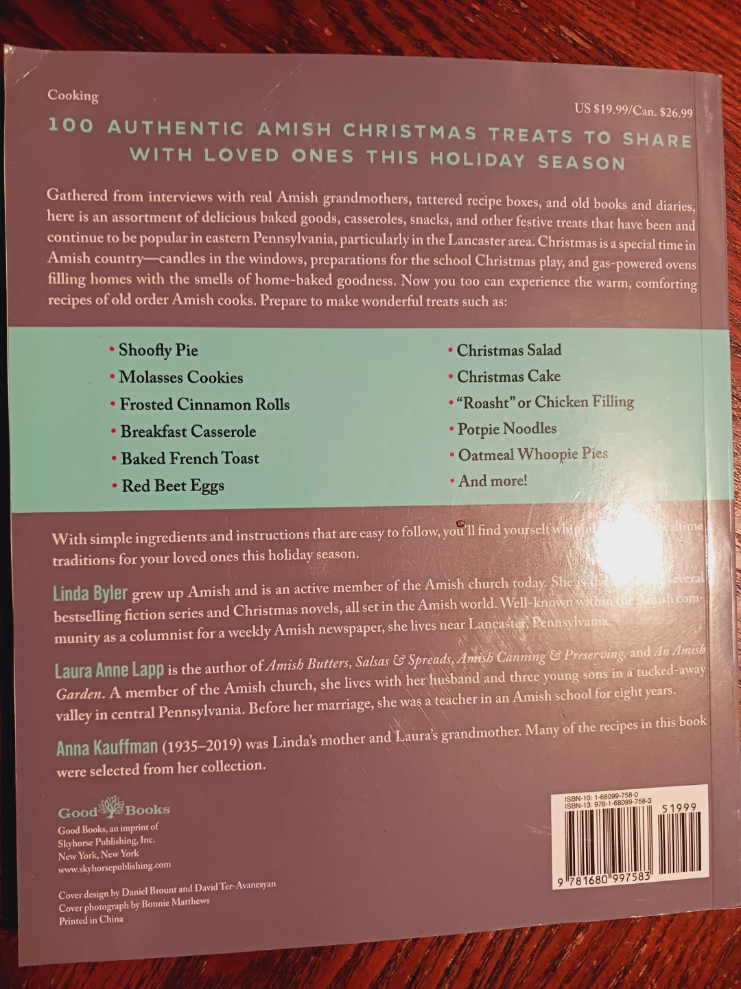 Amish Christmas Cookbook - photo 3