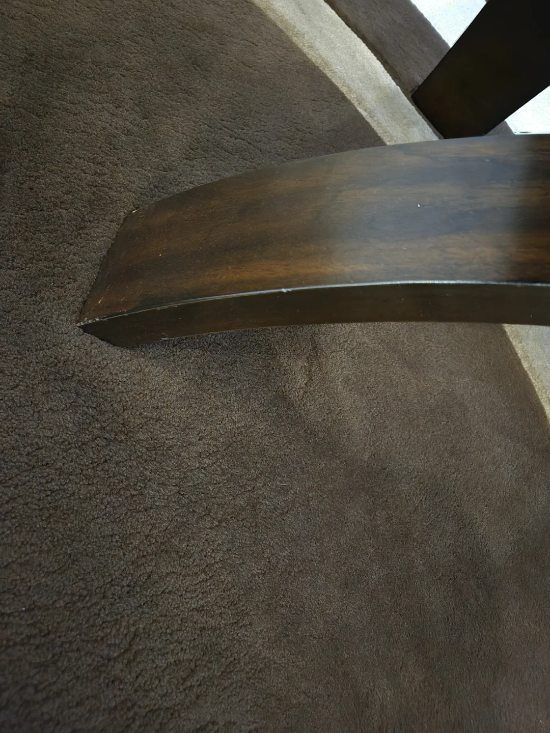 THREE PCS - Modern Glass and Wood Accent Tables - photo 5