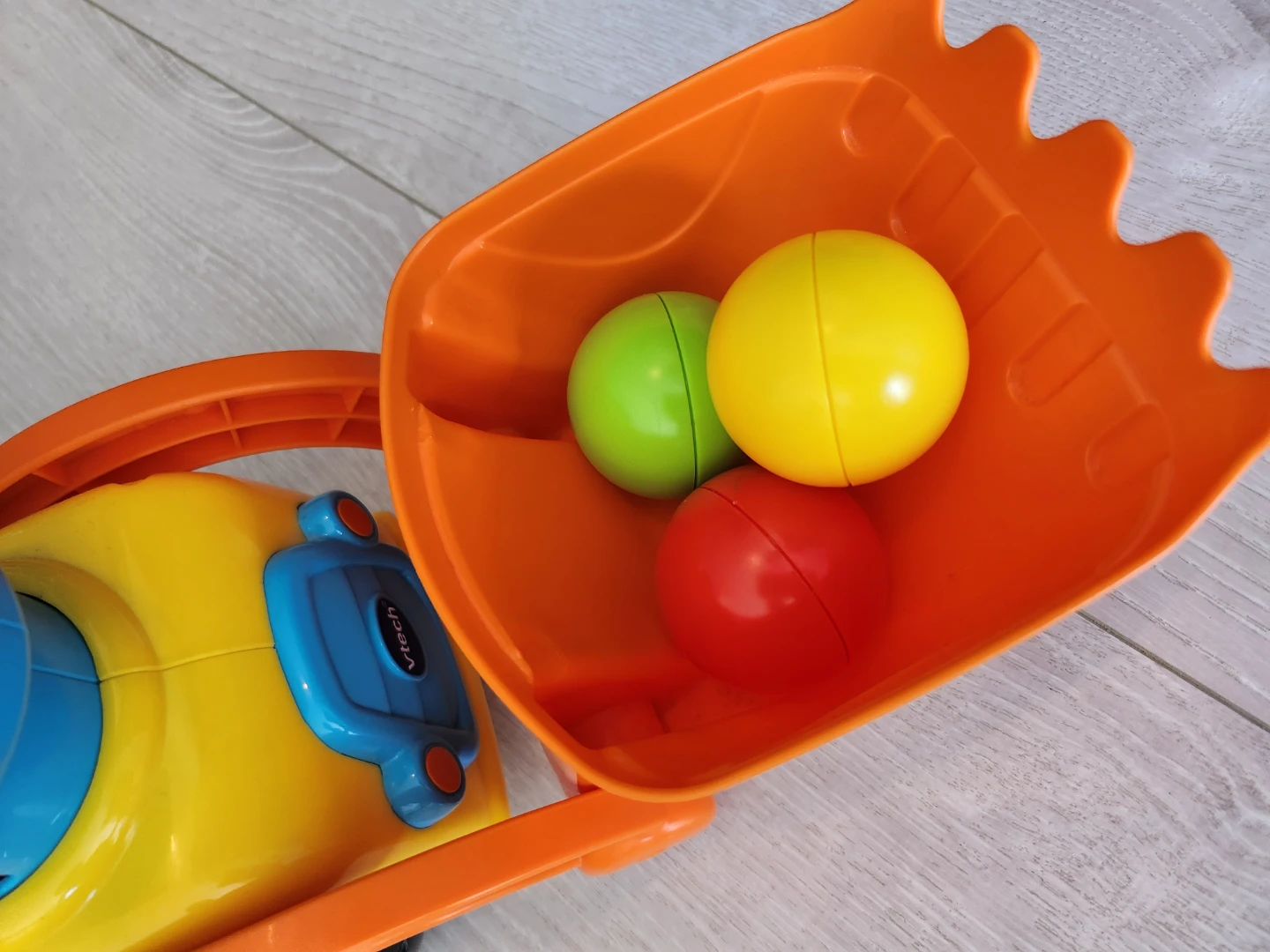 VTech Push & Pop Bulldozer Toy - photo 3