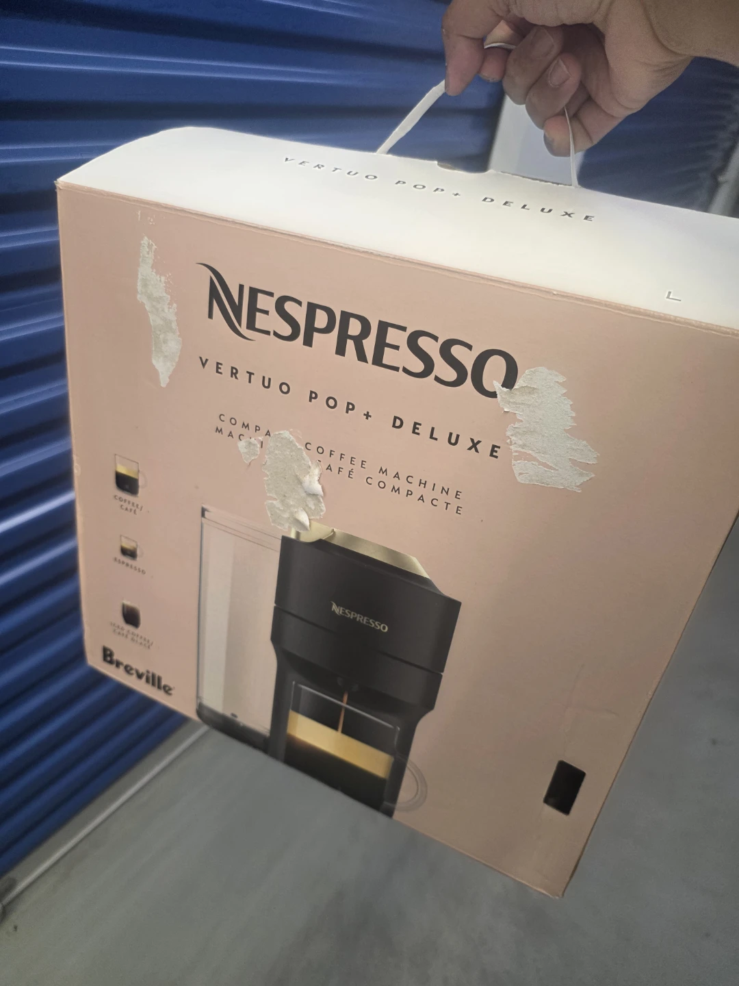 Nespresso Vertuo Pop+ Deluxe Coffee Machine