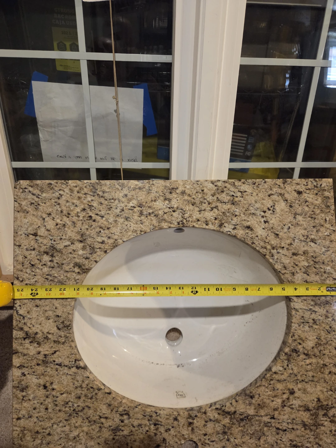 Granite Vanity Top with Oval Sink - photo 2