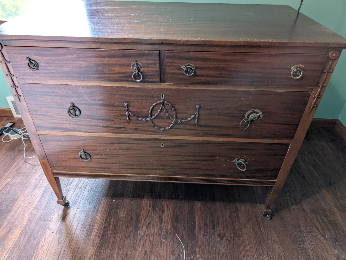 Vintage Wooden Dresser