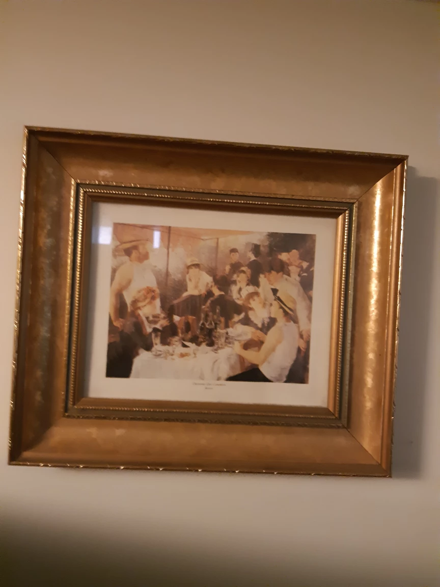 Framed Art Print - "Le Moulin de la Galette"