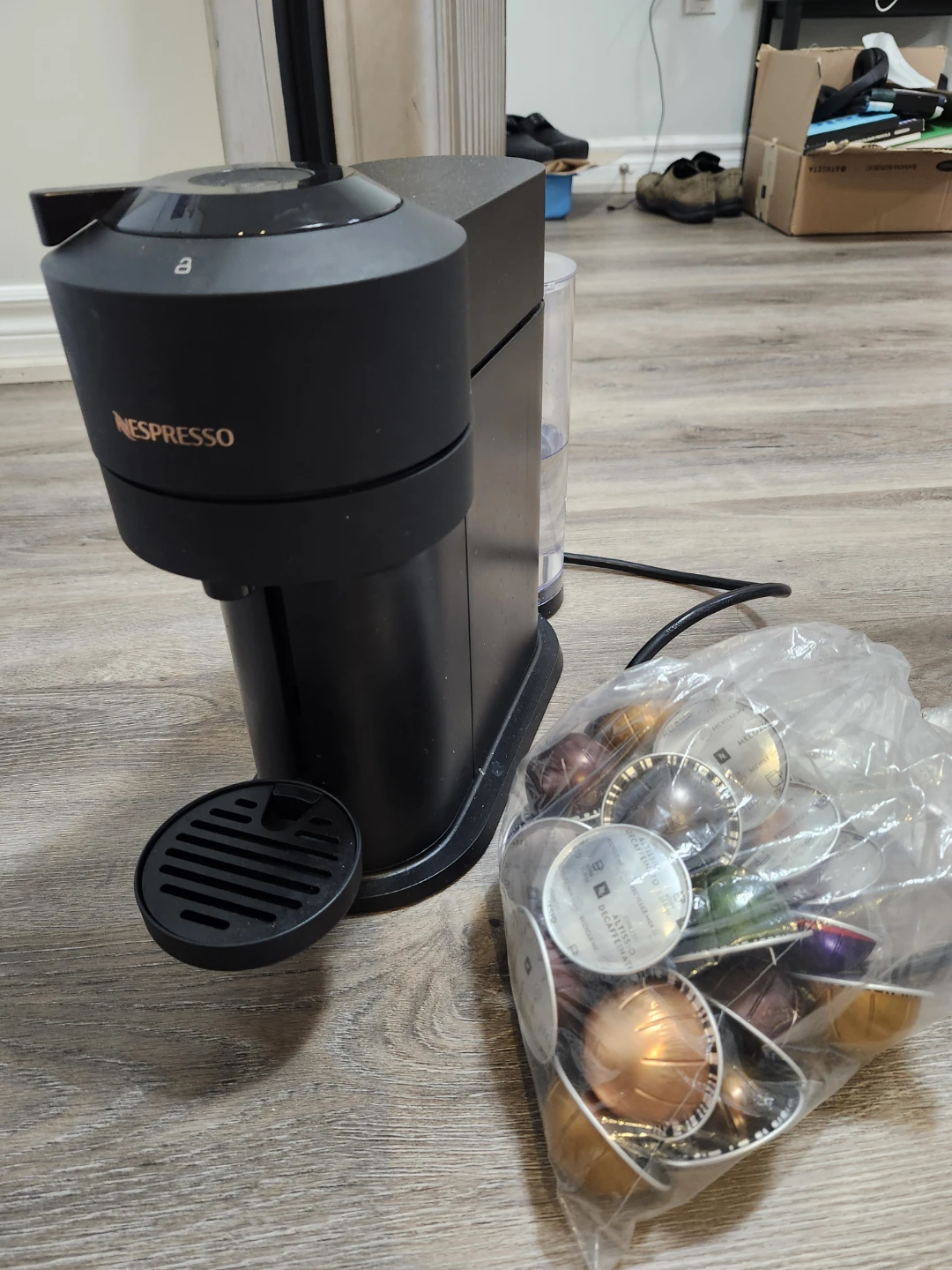 Nespresso Vertuo Coffee Machine with Pods - photo 2