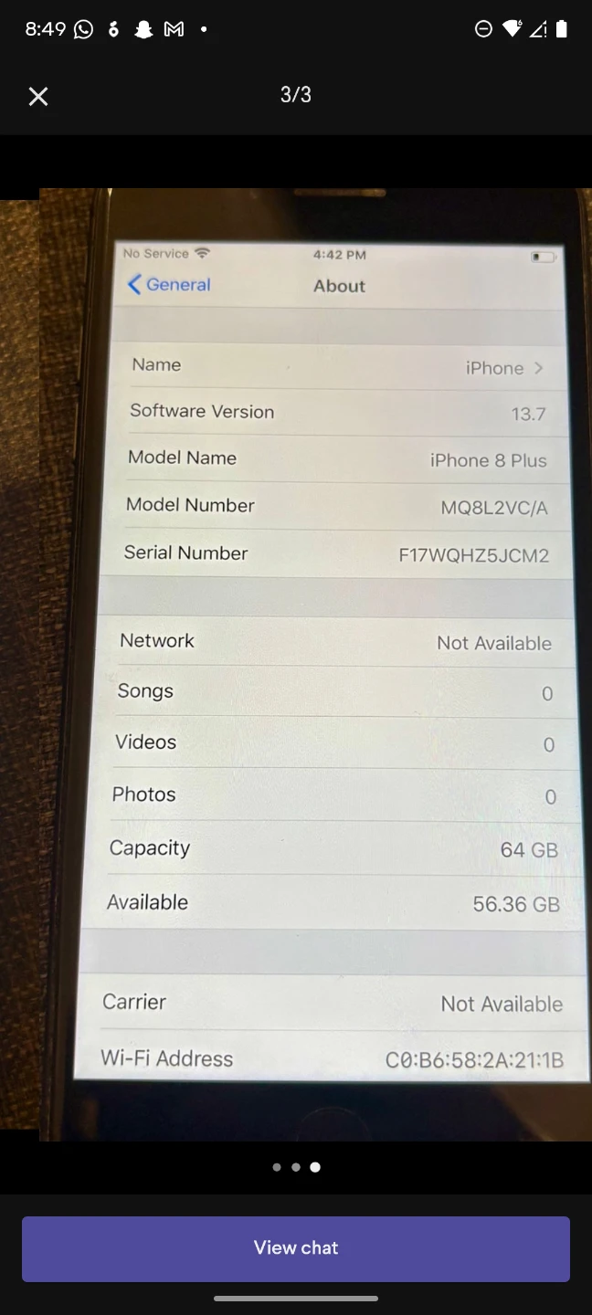 Apple iPhone 8 Plus 64 GB - photo 2