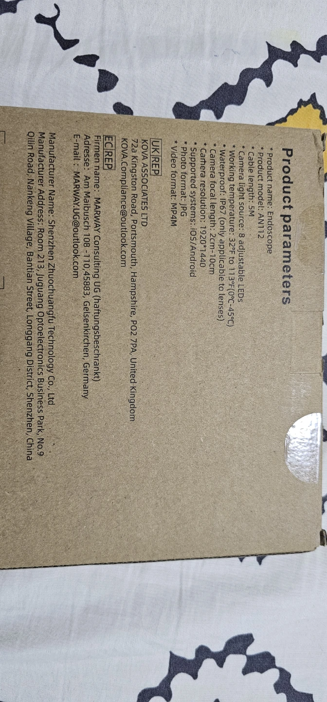 Ferdilz Wired Endoscope AN112 - photo 2