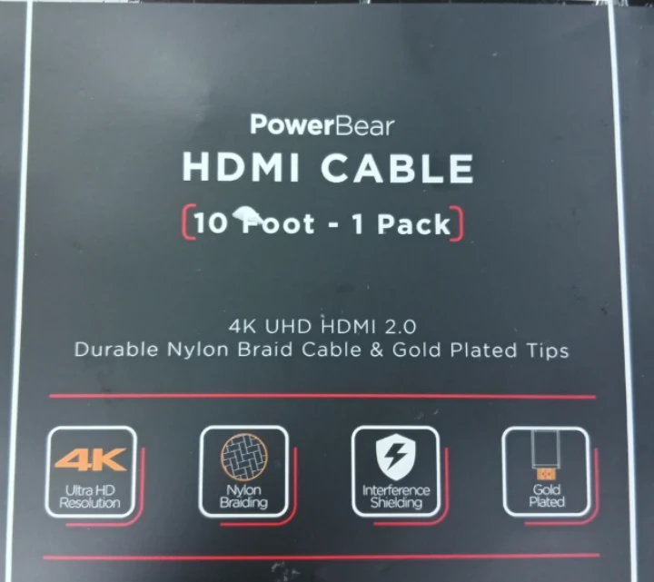 PowerBear 10 Foot HDMI Cable - photo 5