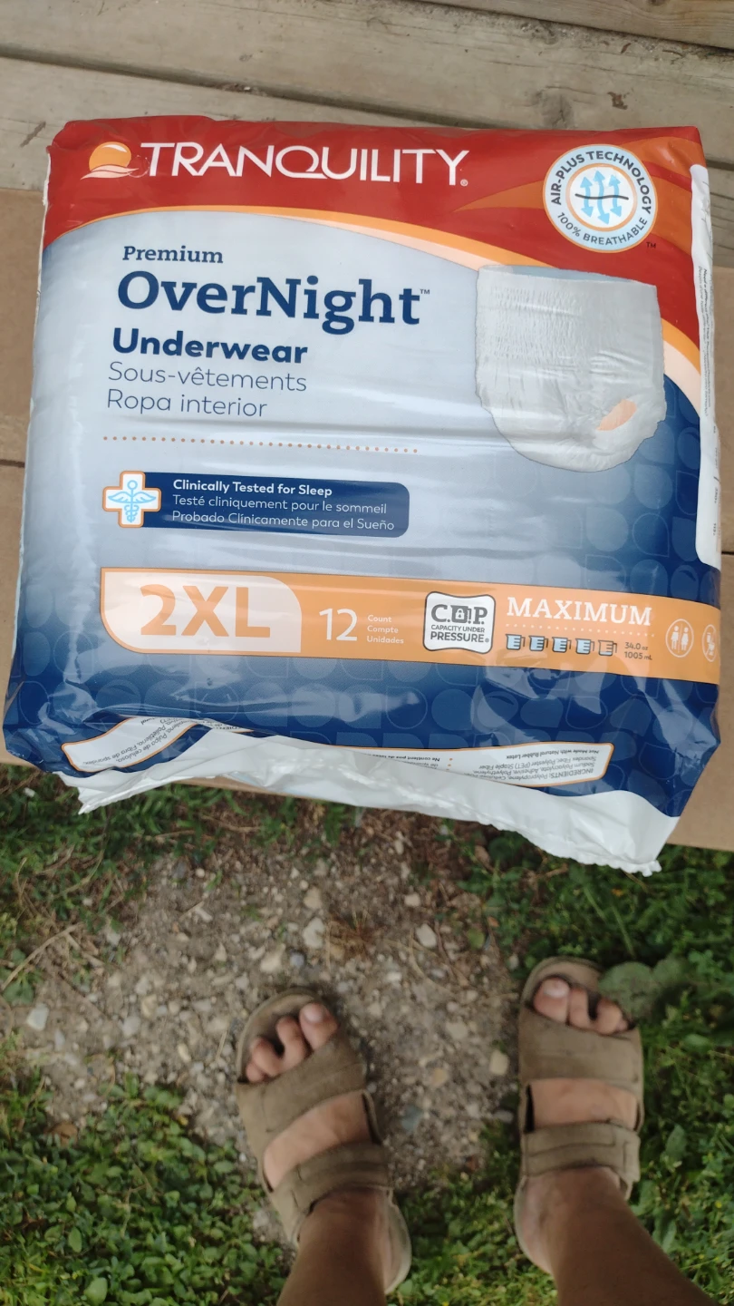 Tranquility Premium OverNight Underwear 2XL - 12 Count