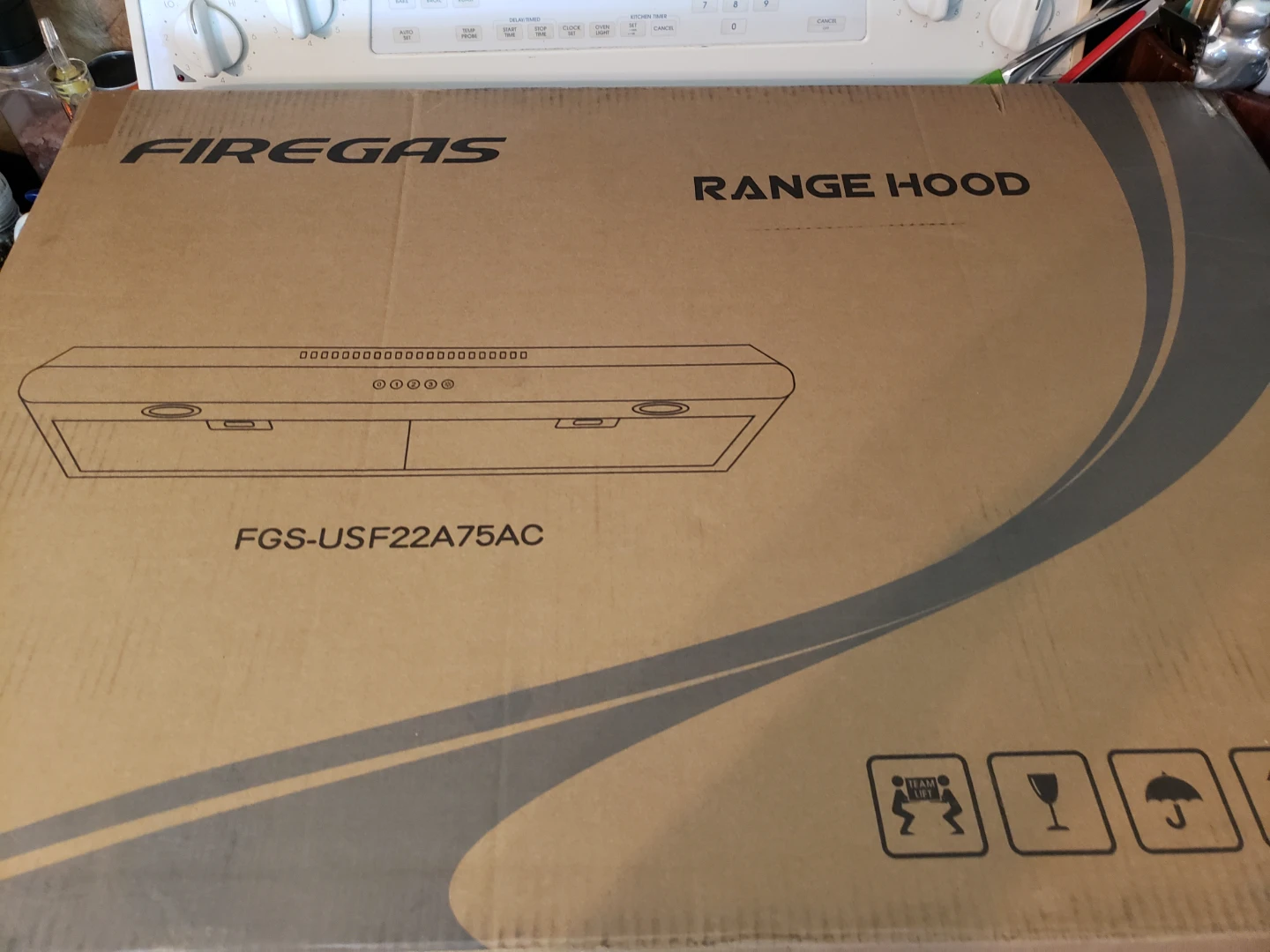 Firegas Range Hood 30"