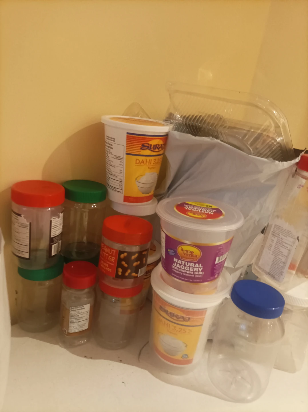 Plastic containers
