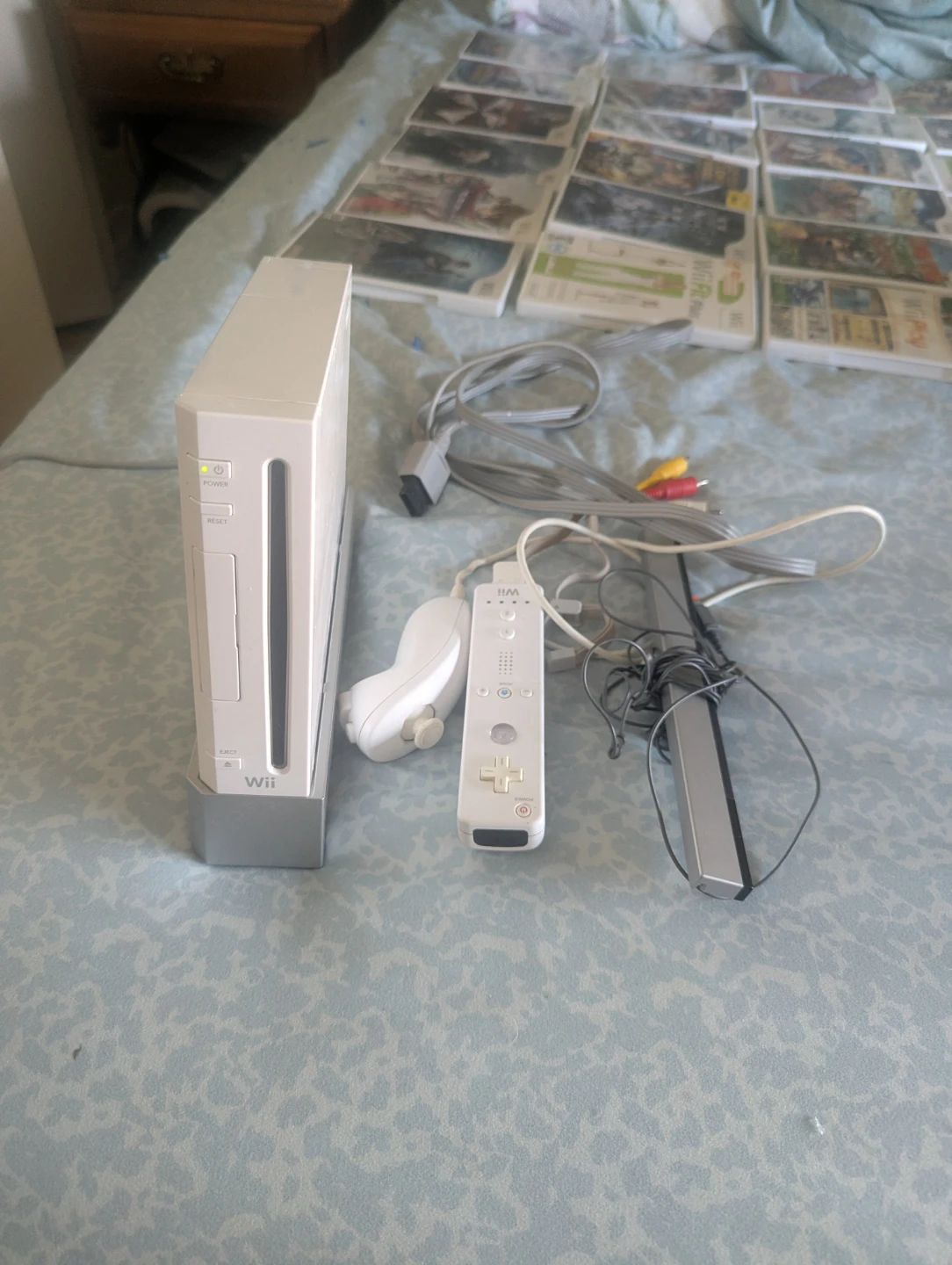 Nintendo Wii Console with Balance Board and Games