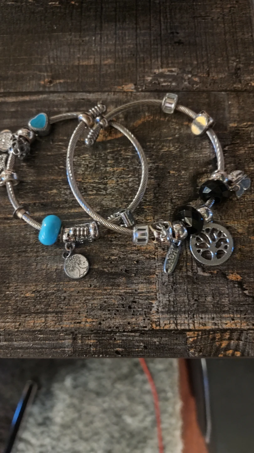 Two Pandora's Charm Bracelets 925 silver - photo 3