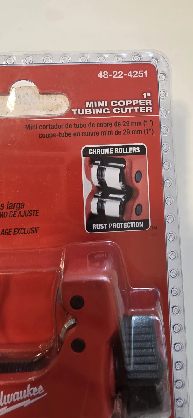 Milwaukee 1" Mini Copper Tubing Cutter - photo 4
