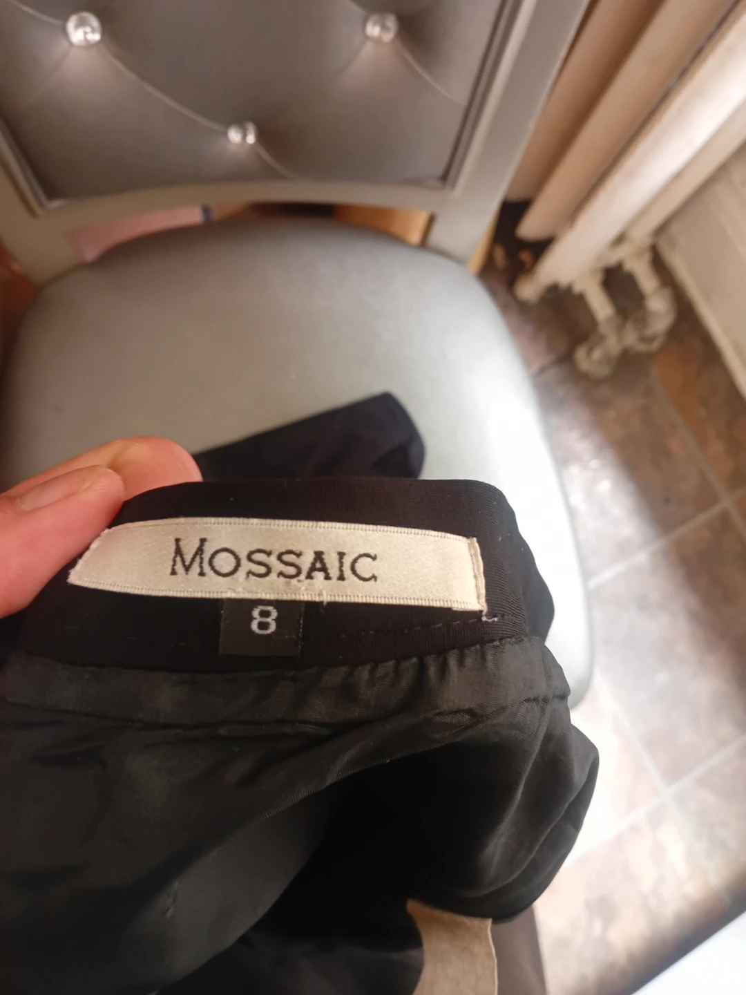 MOSAIC Black Dress Size 8 - photo 2