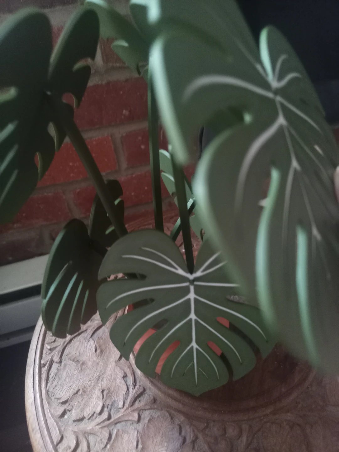 BNIB Monstera Leaf Coasters Set - photo 4