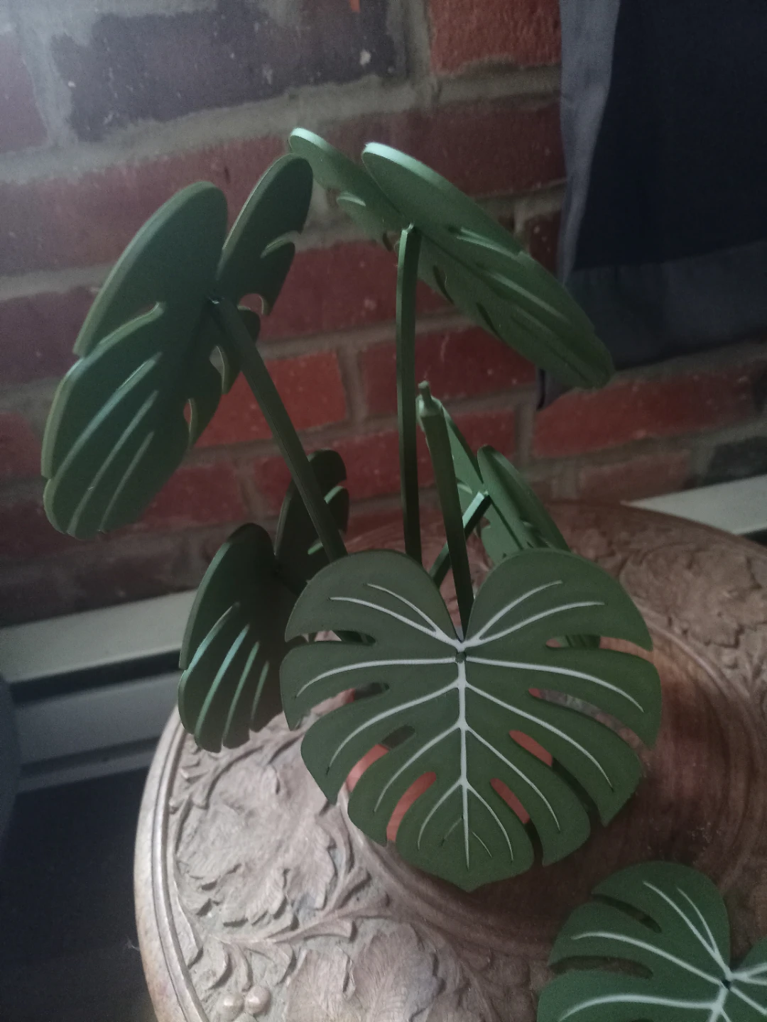 BNIB Monstera Leaf Coasters Set - photo 5