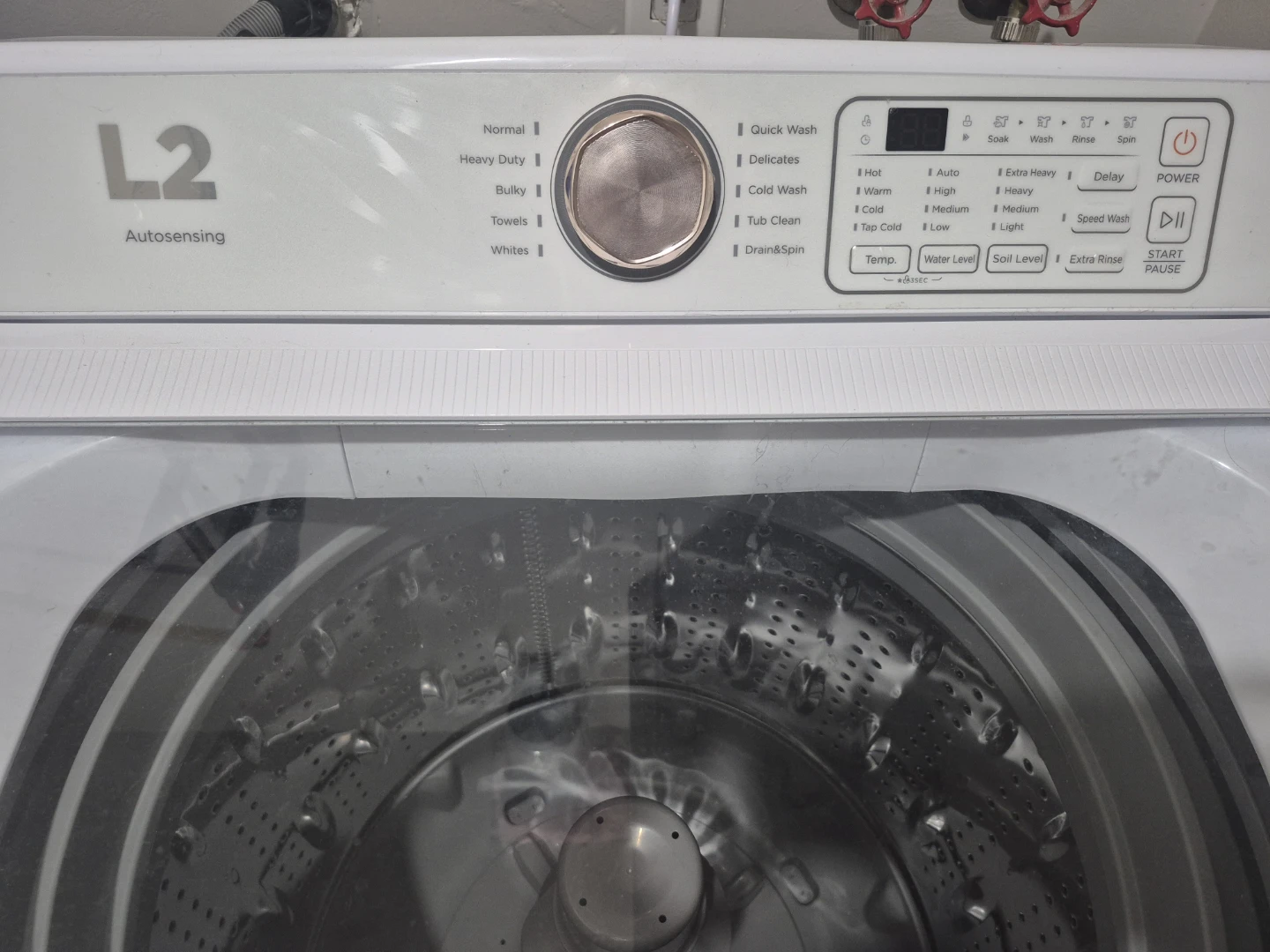 L2 White Top Load Washer - photo 4