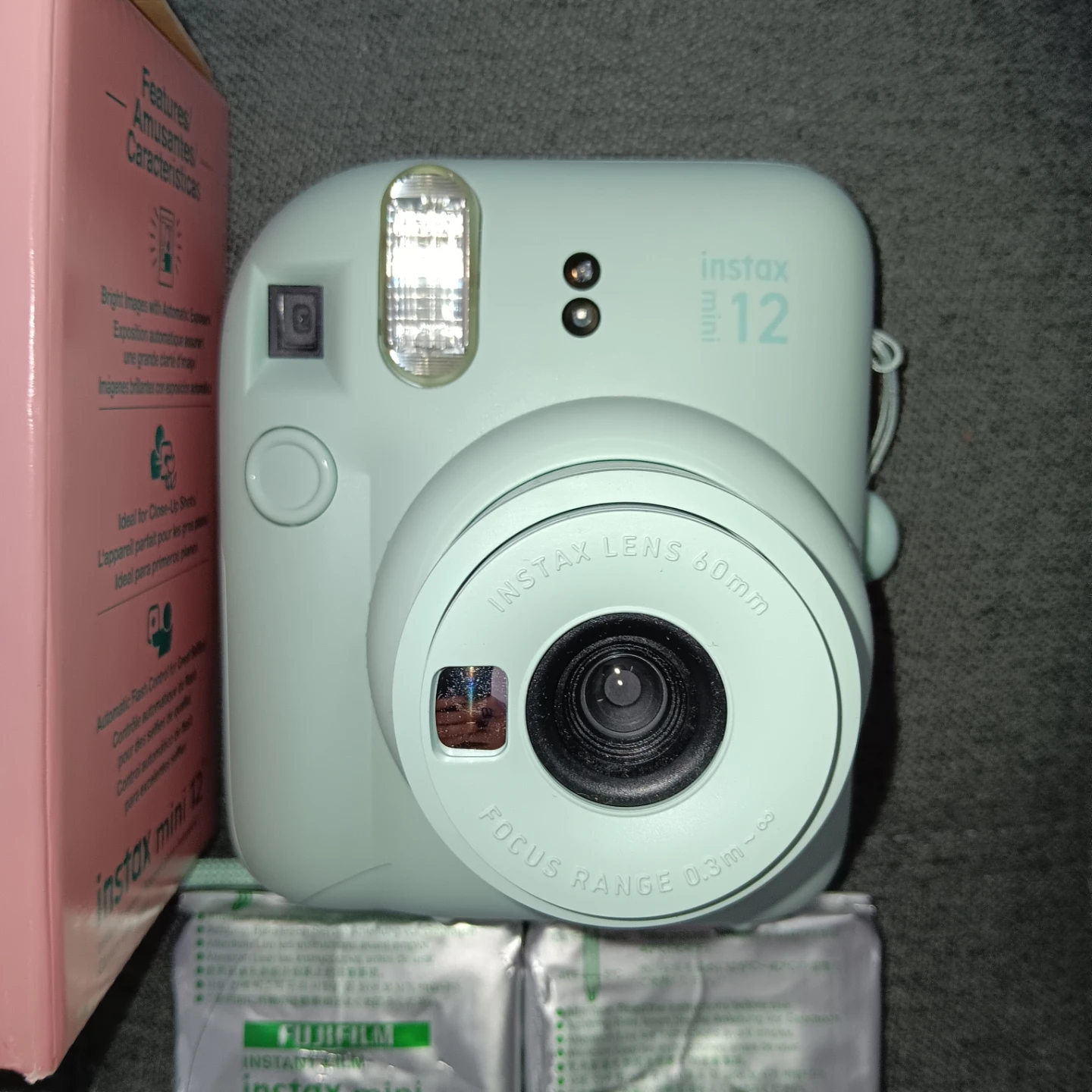 Fujifilm Instax Mini 12 Instant Camera + 28 Flims - photo 2