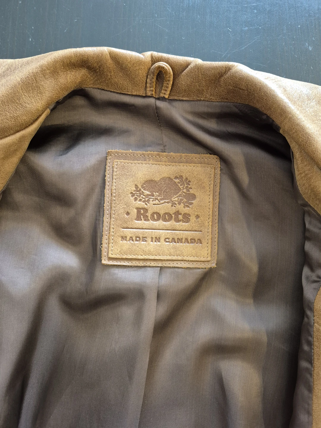 Roots Tribe Brown Leather Moto Jacket - photo 3