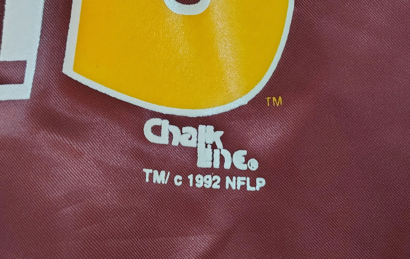 Chalk Line Washington Redskins NFL Football Jacket 1992 - photo 3
