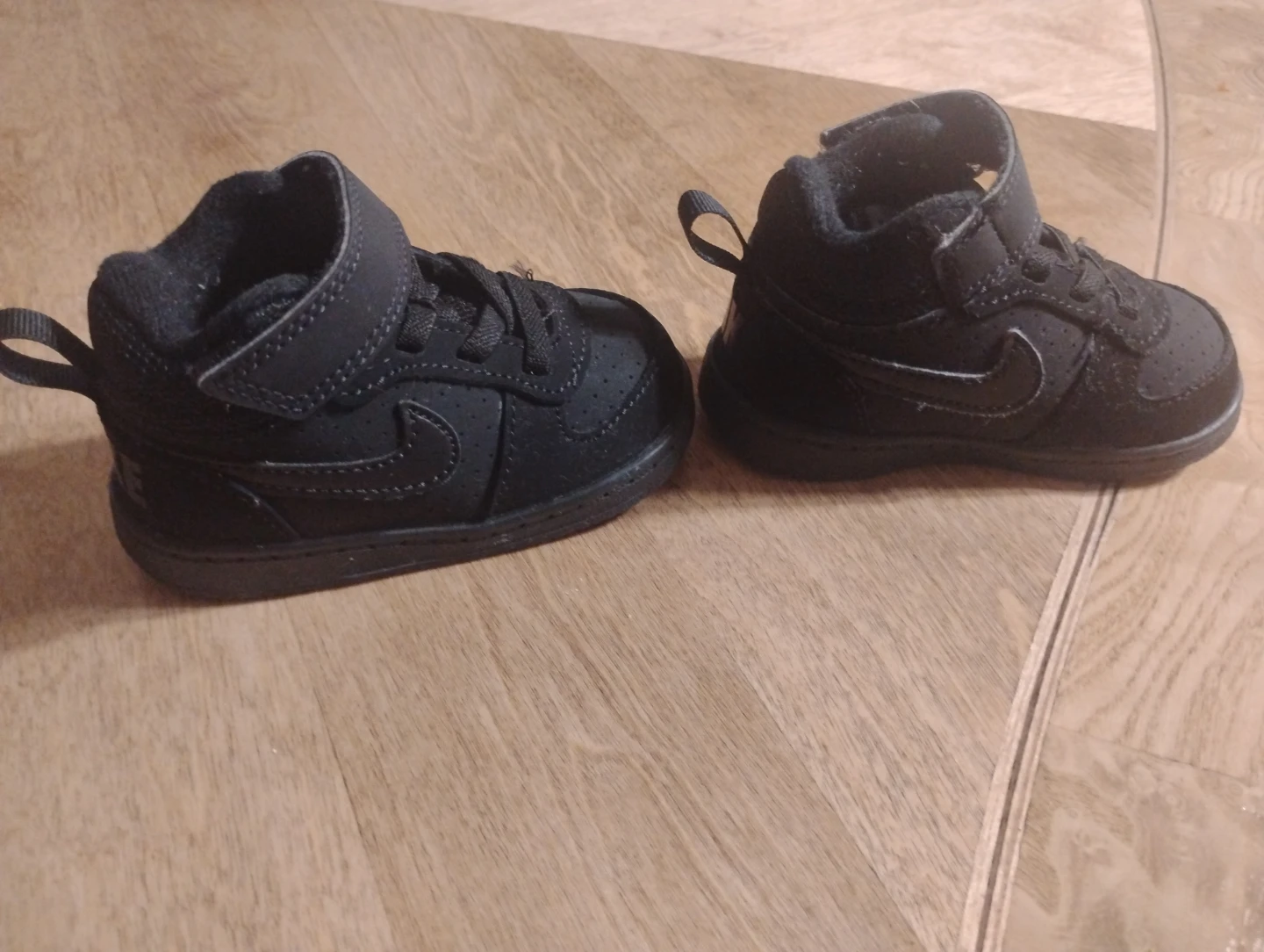 Nike Toddler Black High-Top Sneakers