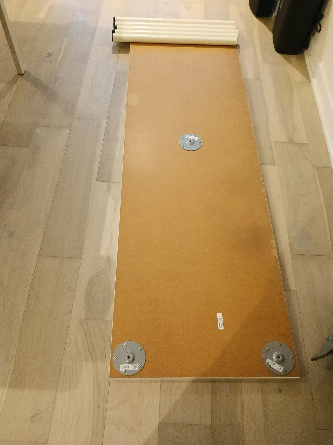 IKEA white long table - photo 2