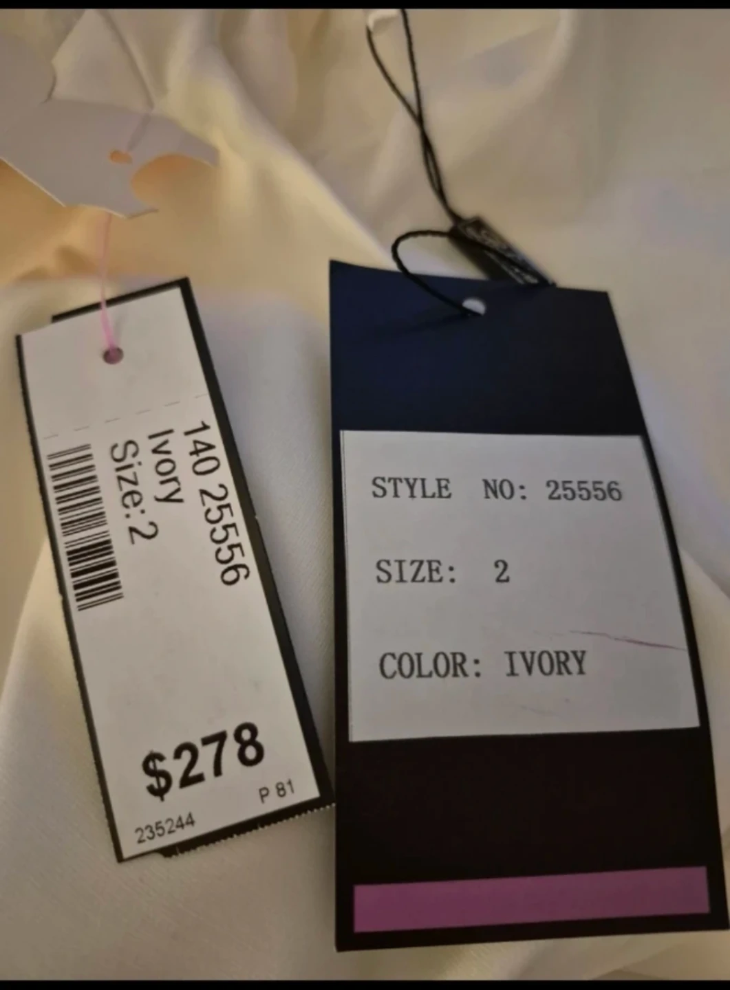 Ivory Formal Gown - Size 2 - photo 3