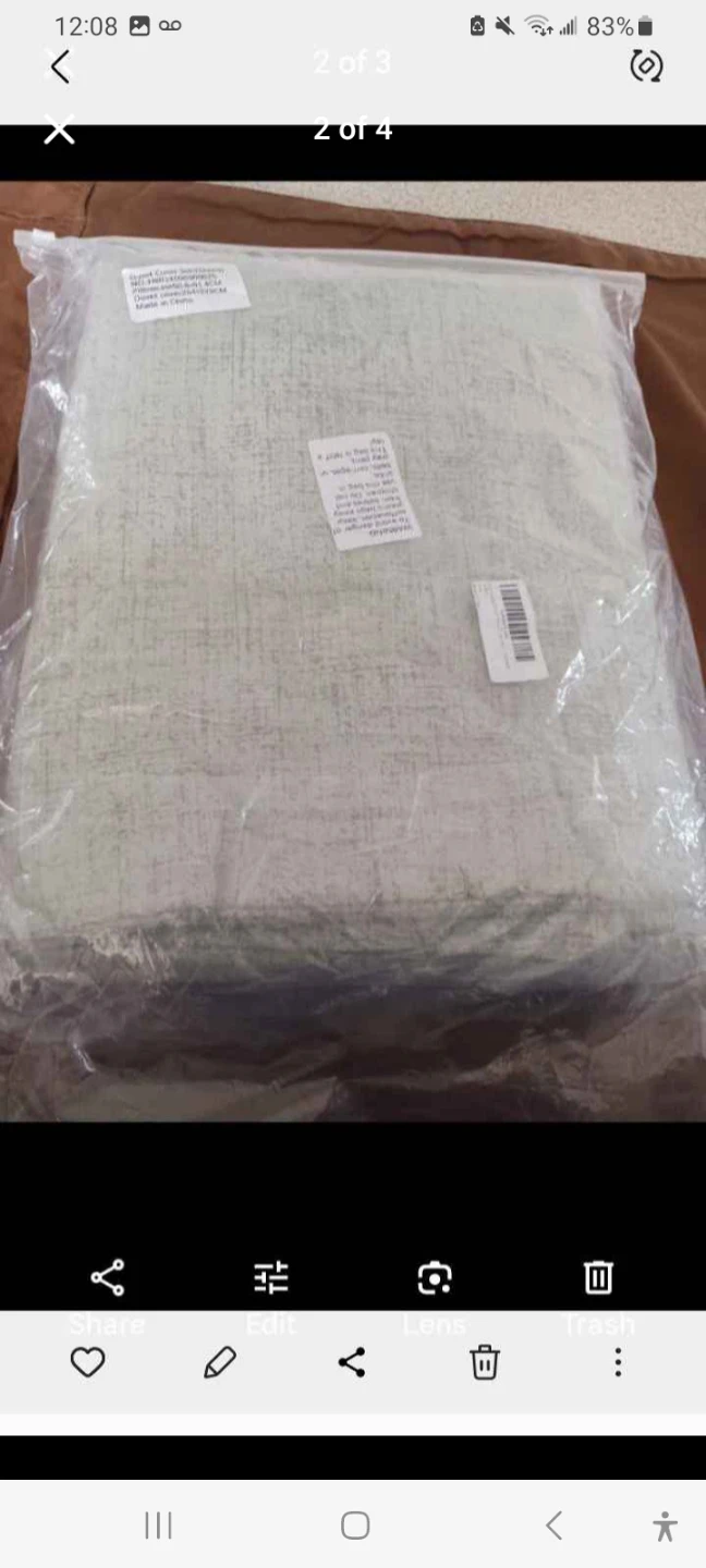 Green Duvet Cover Set new one packed - photo 2