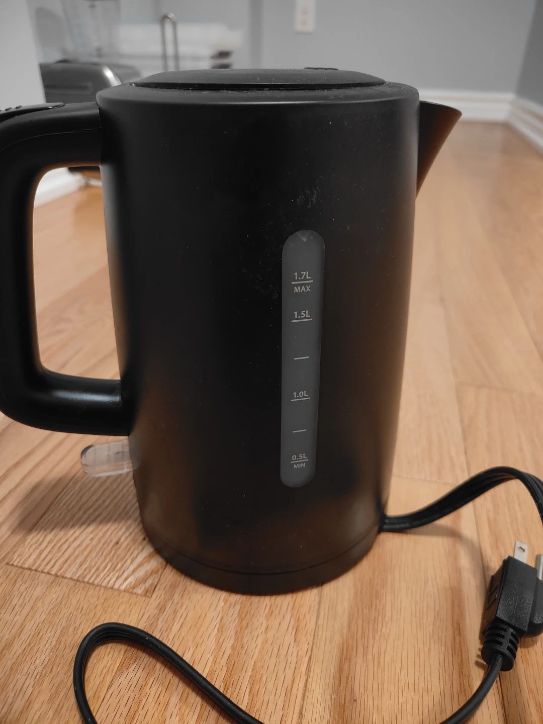 Mainstays 1.7L Electric Kettle - Black - photo 2