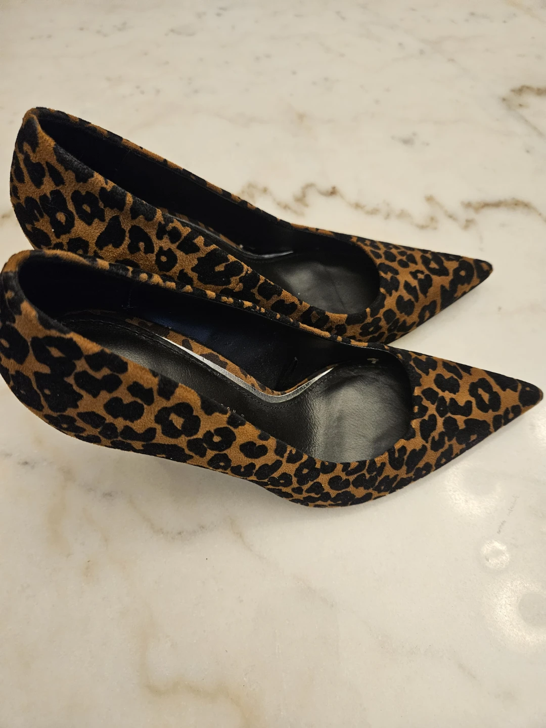 Zara leopard print high heel shoe size 39 (8)