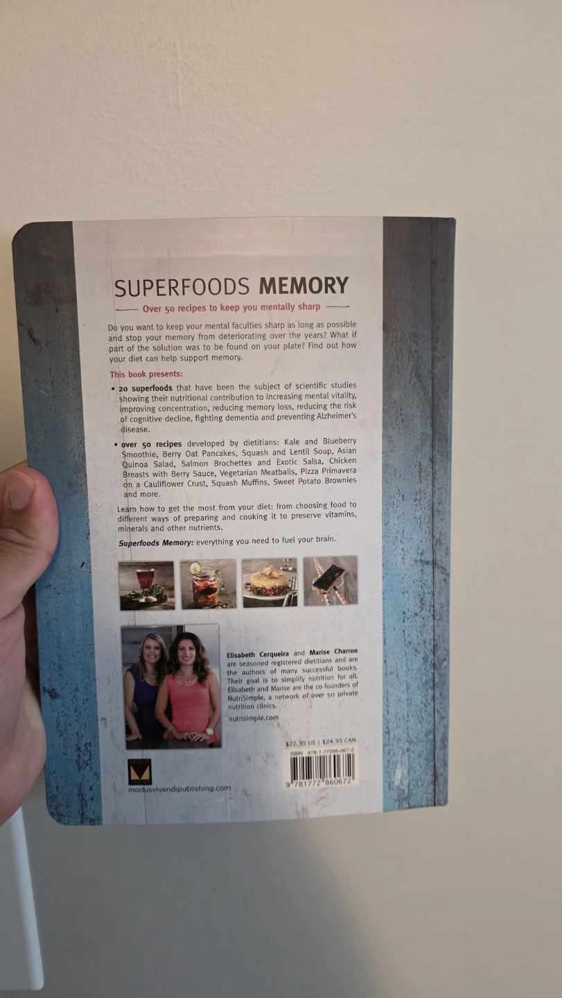 Superfoods Memory Cookbook - photo 2