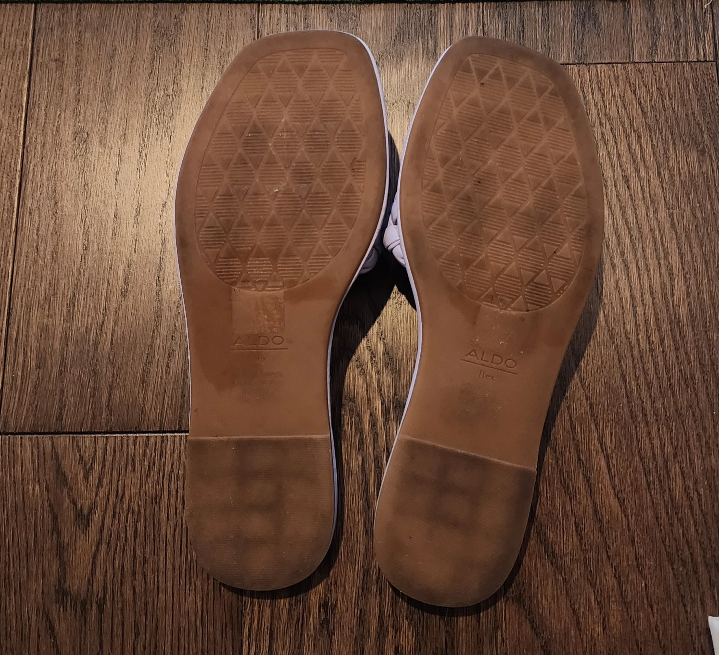 Aldo Lavender Woven Sandals - photo 2
