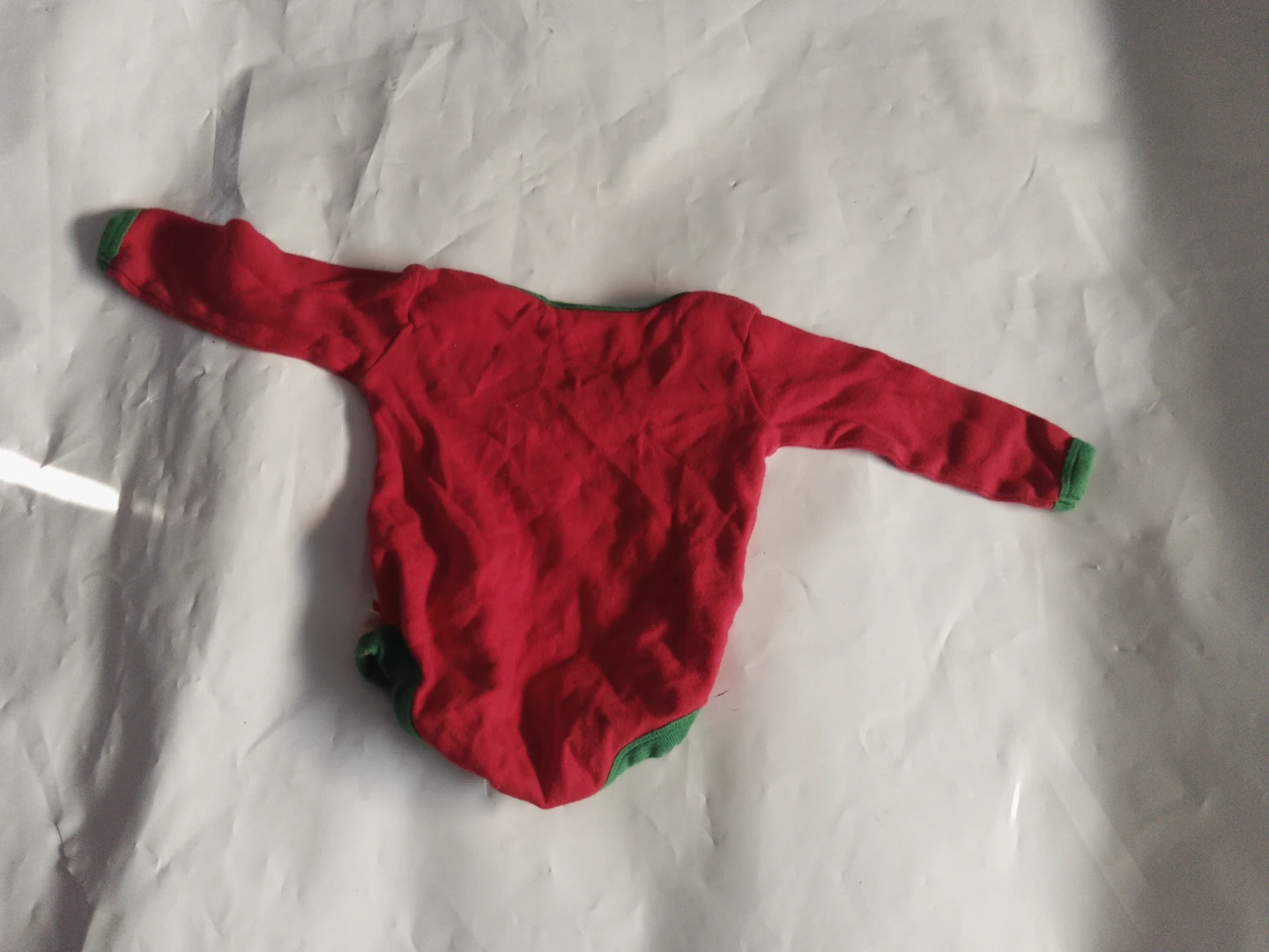 HO-HO-HO "My First Christmas" Baby Bodysuit Size 9M - photo 3