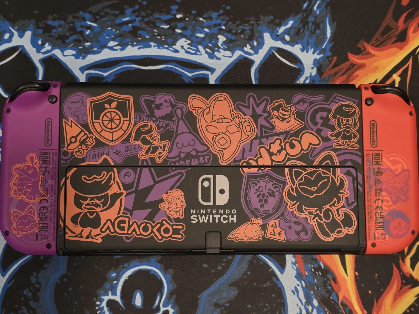 Nintendo Switch OLED Pokémon Scarlet & Violet Edition - photo 3