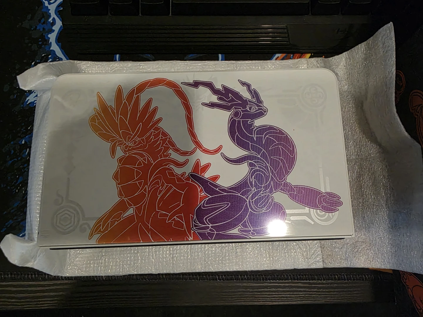 Nintendo Switch OLED Pokémon Scarlet & Violet Edition - photo 4
