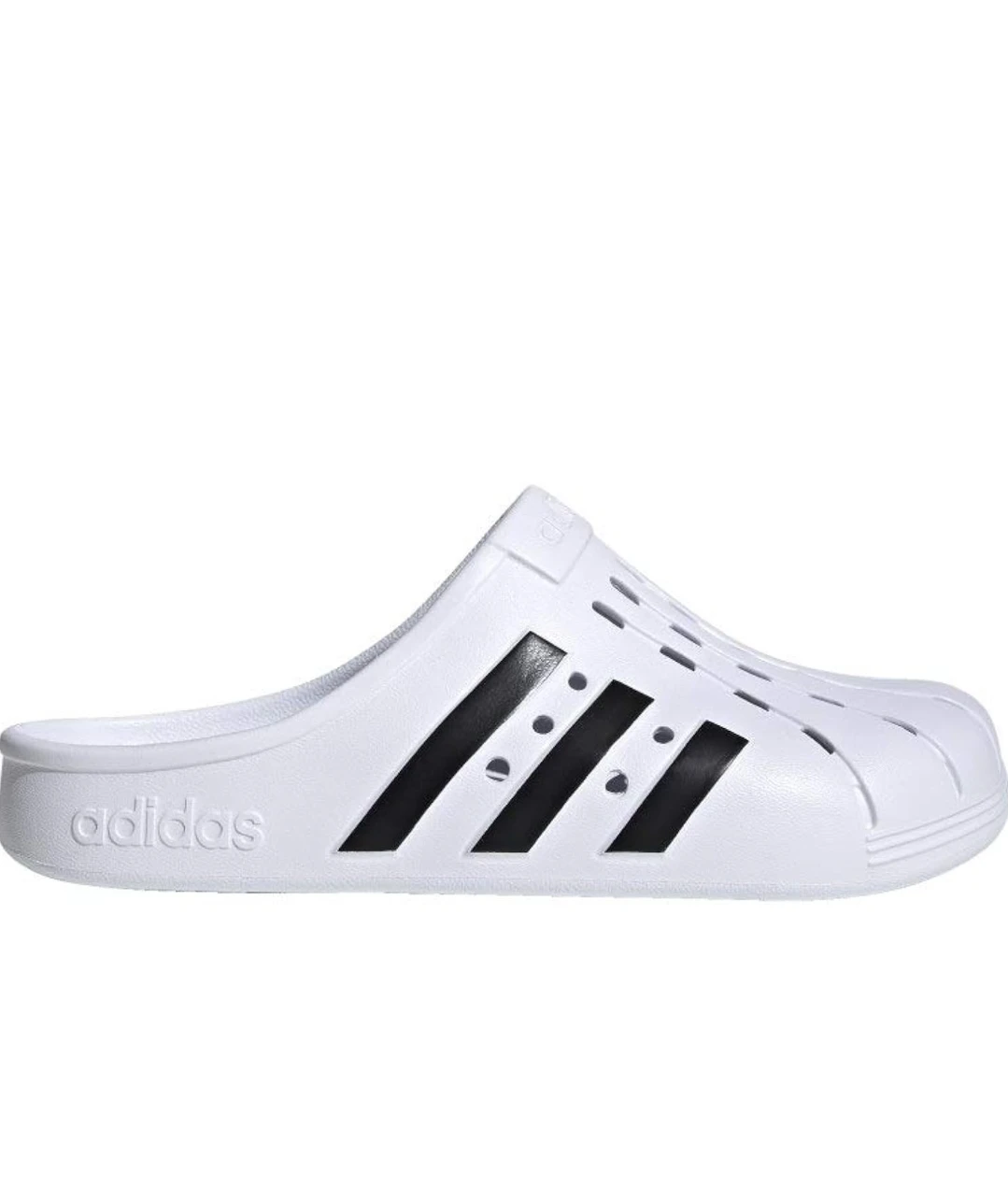 Men Adidas Adilette Clogs White size 9 - photo 2