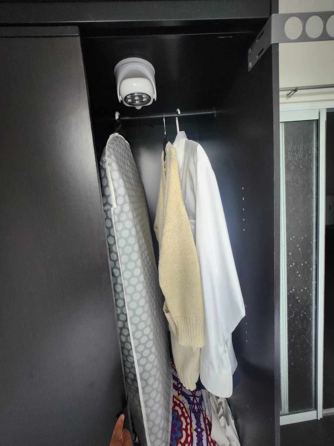 Black Closet with Sliding Doors ikea morvik - photo 3