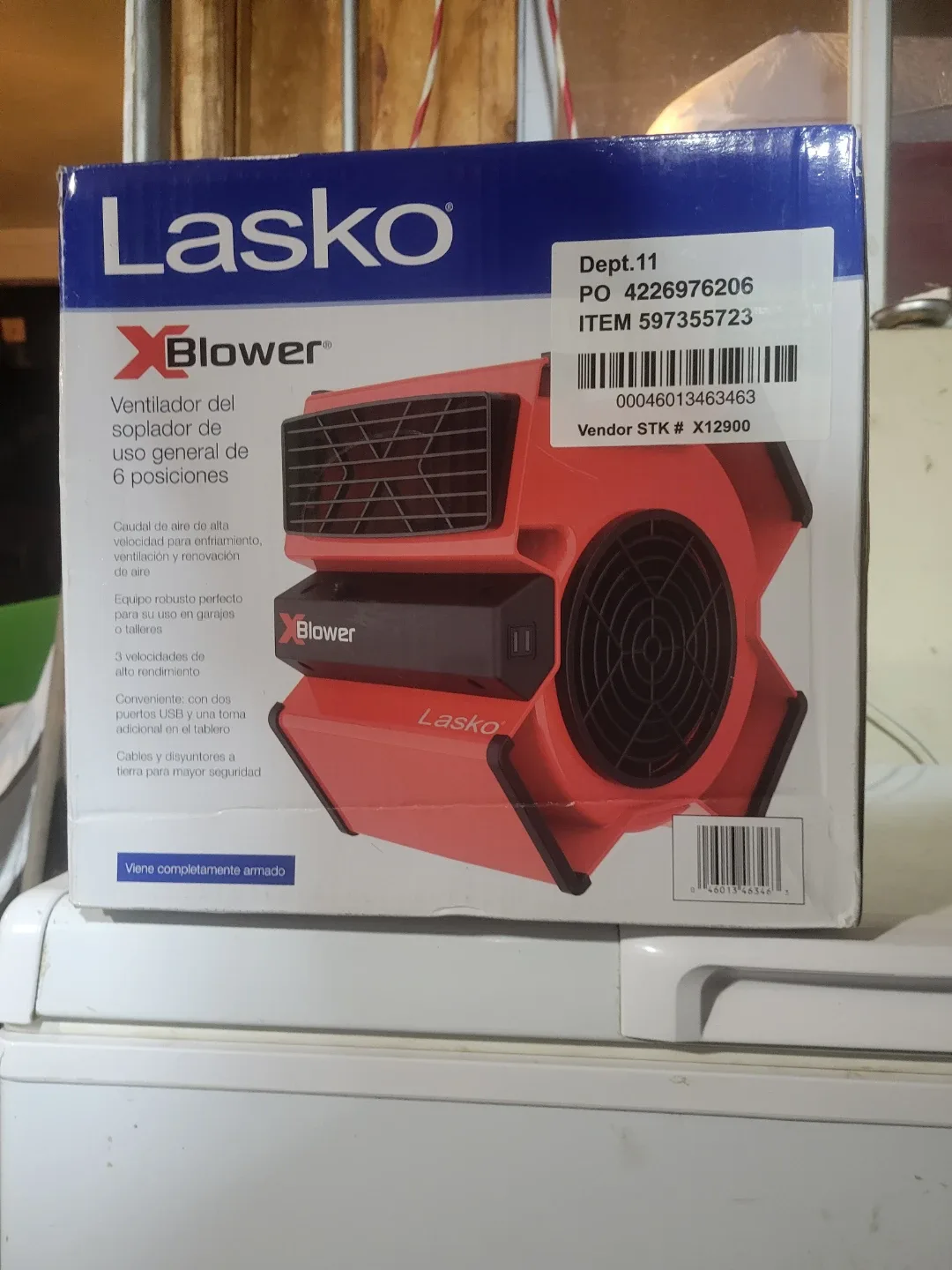 Lasko X-Blower 3-Speed Air Mover
