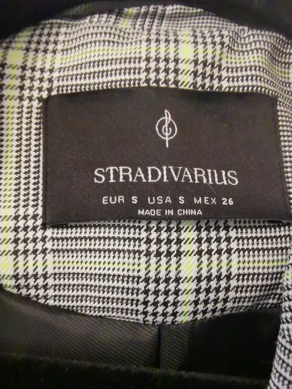 Stradivarius Plaid Double-Breasted Blazer - photo 2