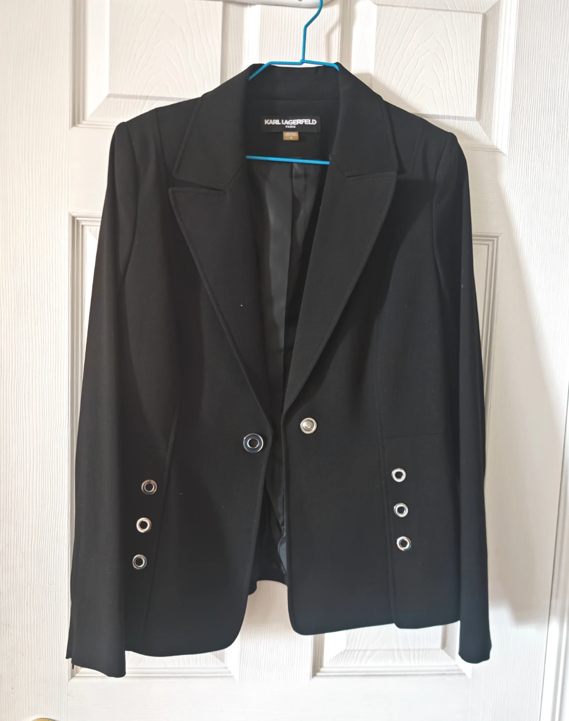 Karl Lagerfeld Black Blazer - Size 8