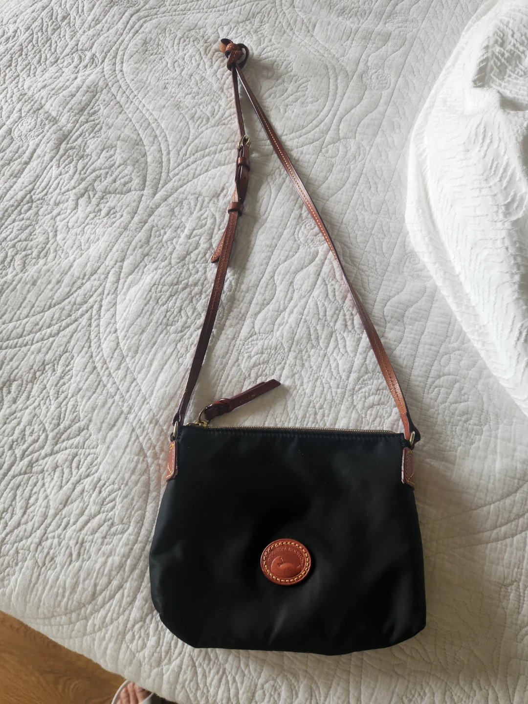 Dooney & Bourke Black Nylon Crossbody Bag - photo 2